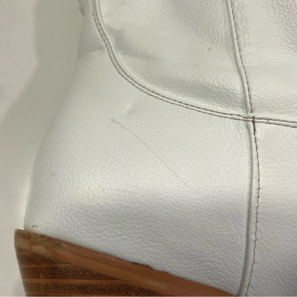 Bellini Urson White Western Style Boots 6 - Picture 13 of 16